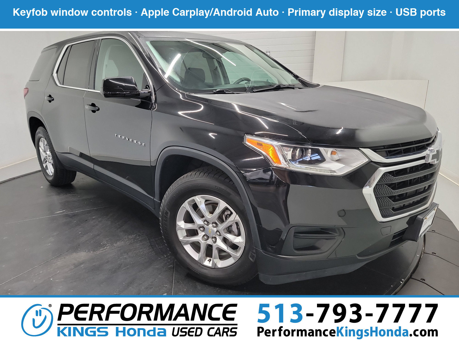 Used 2019 Chevrolet Traverse LS FWD 360° Tour