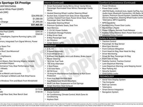 Used 2025 Kia Sportage SX FWD image 4