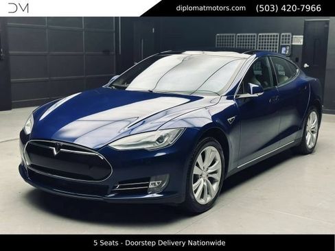 Used 2016 Tesla Model S 90D AWD/4WD image 1
