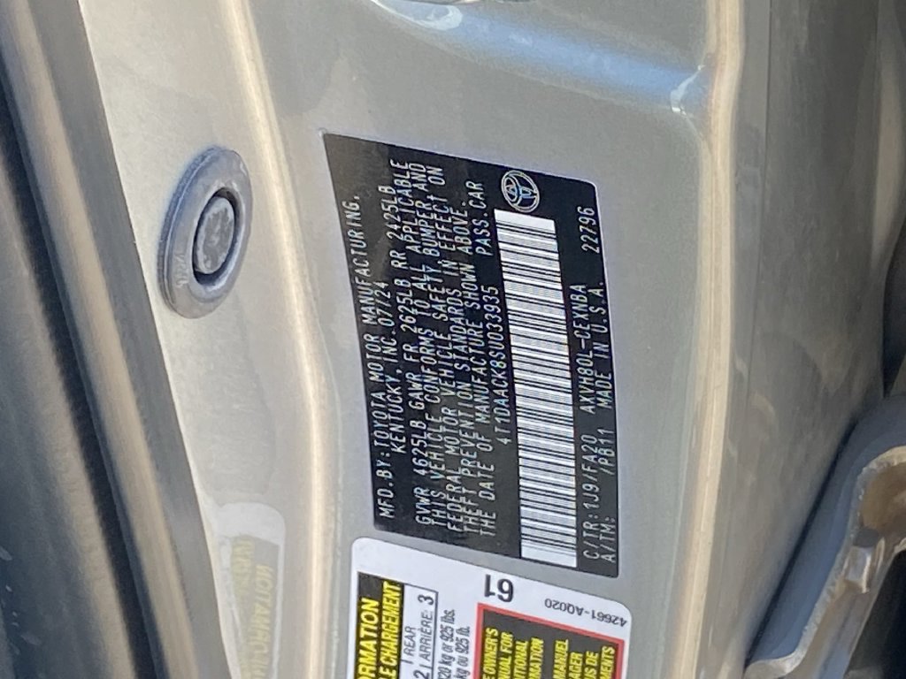 Used 2025 Toyota Camry LE FWD image 28