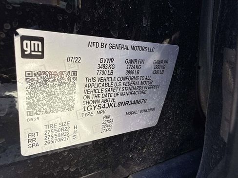 Used 2022 Cadillac Escalade ESV Luxury image 12