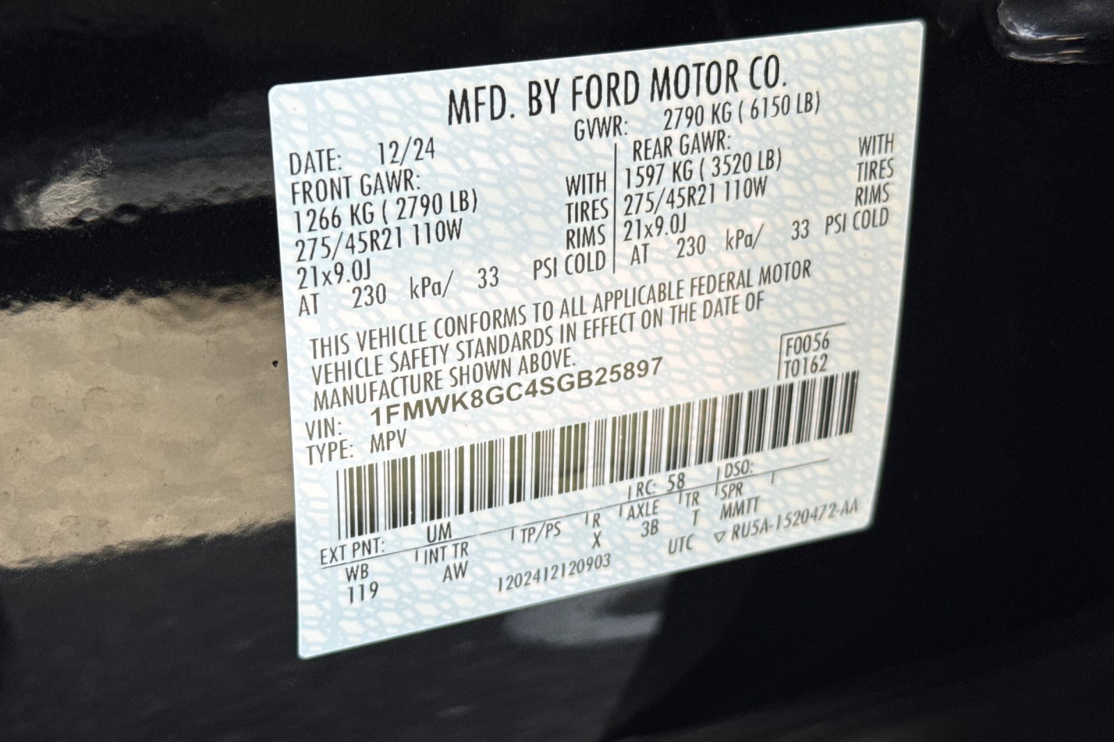 Used 2025 Ford Explorer ST w/ Sun And Sound Package AWD/4WD image 28