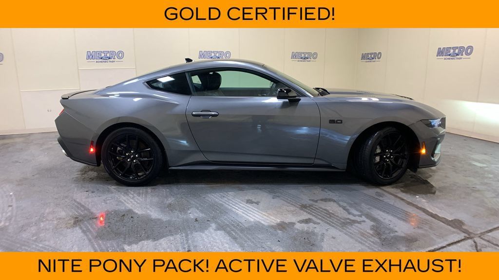 Certified 2025 Ford Mustang GT Premium w/ Mustang Nite Pony Package RWD image 2