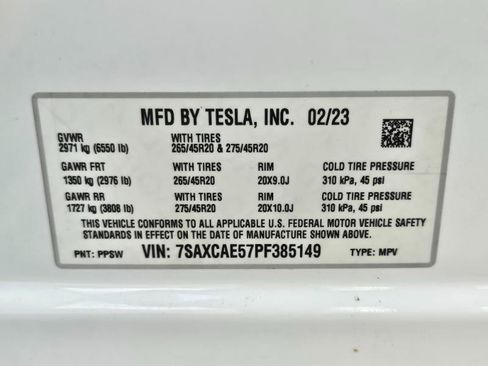 Used 2023 Tesla Model X AWD/4WD image 36