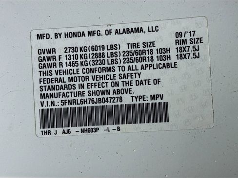 Used 2018 Honda Odyssey EX-L image 43