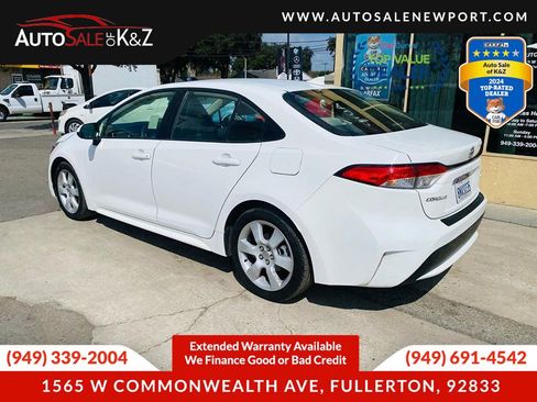 Used 2020 Toyota Corolla LE w/ Carpet Mat Package (TMS) FWD image 7