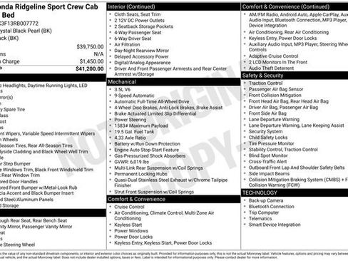 Used 2024 Honda Ridgeline Sport image 4