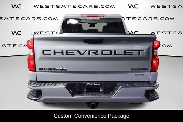 Used 2024 Chevrolet Silverado 1500 Custom w/ LPO, Dark Essentials Package RWD image 4