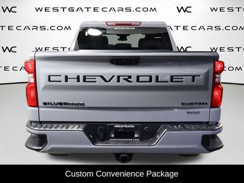 Used 2024 Chevrolet Silverado 1500 Custom w/ LPO, Dark Essentials Package RWD image 4