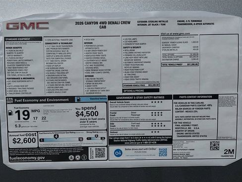 New 2026 GMC Canyon Denali image 21