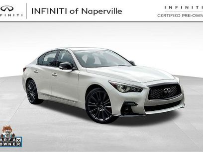 Certified 2022 INFINITI Q50 Red Sport 400 w/ Carbon Fiber Package
