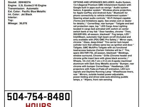 Used 2023 GMC Sierra 1500 SLT w/ SLT Premium Package AWD/4WD image 30
