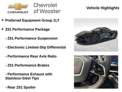 New 2026 Chevrolet Corvette Stingray Coupe w/ Z51 Performance Package