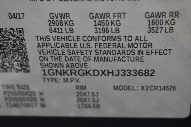 Used 2017 Chevrolet Traverse LT w/ Style and Technology Package FWD image 15