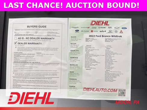 Used 2022 Ford Bronco Wildtrak image 21