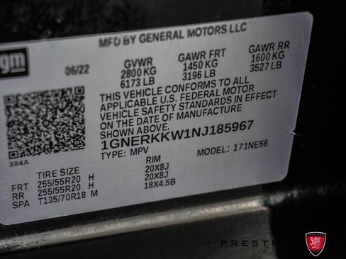 Used 2022 Chevrolet Traverse Premier w/ Redline Edition FWD image 27