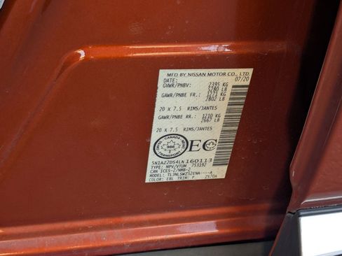 Used 2020 Nissan Murano Platinum image 34