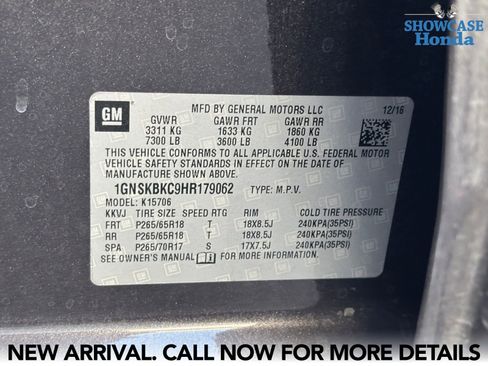 Used 2017 Chevrolet Tahoe LT image 15