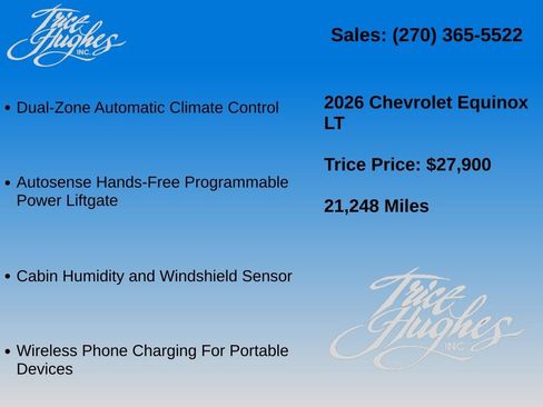 Used 2026 Chevrolet Equinox LT w/ Convenience Package II FWD image 6