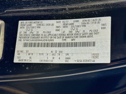 Used 2017 Ford Escape SE w/ Equipment Group 201A FWD image 27
