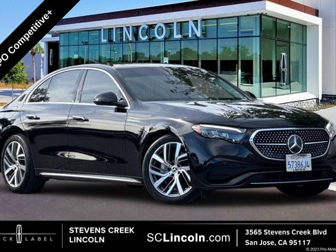 Used 2025 Mercedes-Benz E 350 4MATIC Sedan image 1