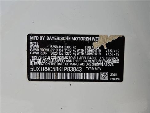 Used 2019 BMW X3 xDrive30i w/ Convenience Package AWD/4WD image 26