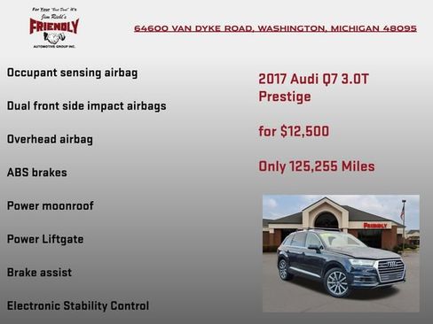 Used 2017 Audi Q7 3.0T Prestige AWD/4WD image 20