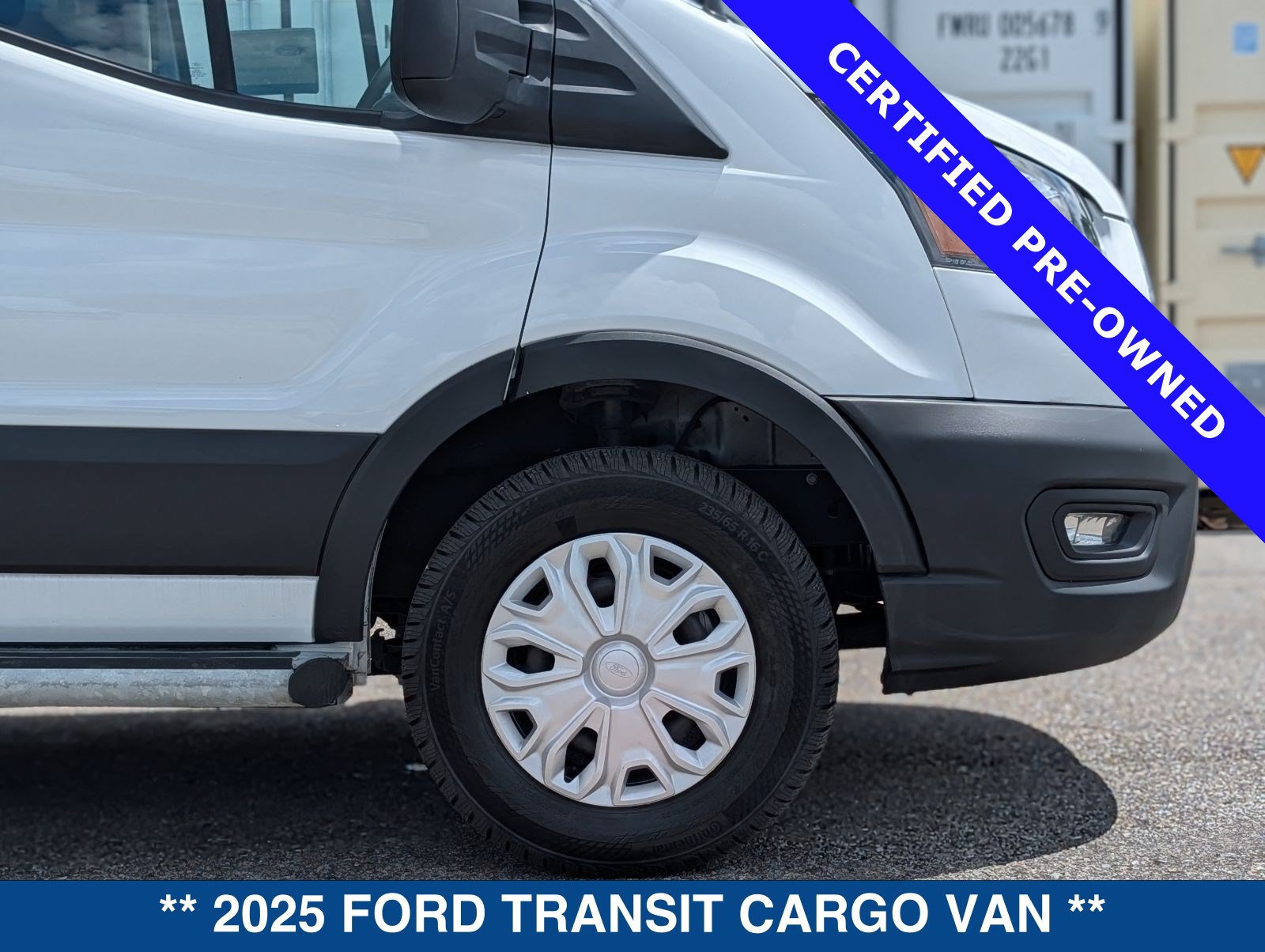Certified 2025 Ford Transit 250 Low Roof w/ Exterior Upgrade Package RWD image 12
