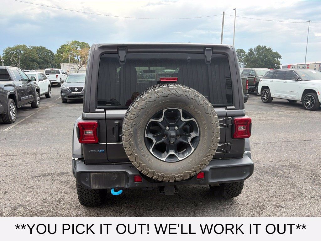 Used 2021 Jeep Wrangler Unlimited Rubicon 4xe w/ Cold Weather Group AWD/4WD image 5