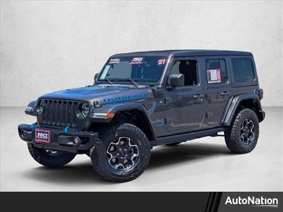 Used 2021 Jeep Wrangler Unlimited Rubicon 4xe w/ Steel Bumper Group