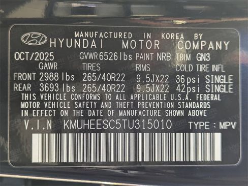 New 2026 Genesis GV80 3.5T Prestige image 24