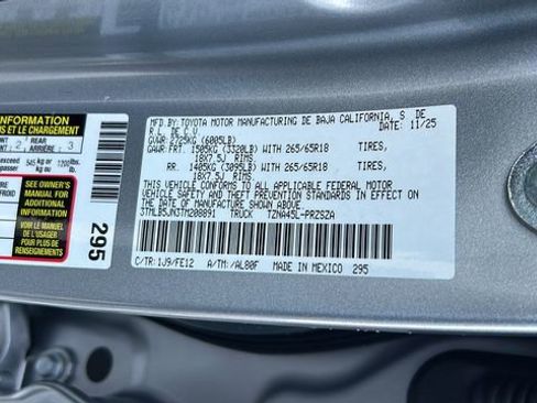 New 2026 Toyota Tacoma TRD Sport image 35