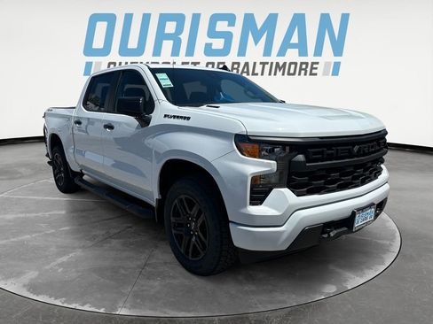 New 2026 Chevrolet Silverado 1500 Custom w/ Turbomax Blackout Package AWD/4WD image 1