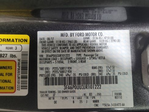 Used 2018 Ford Fusion S image 33