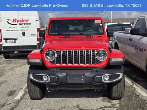 Certified 2025 Jeep Wrangler Unlimited Sahara w/ Safety Group AWD/4WD image 2