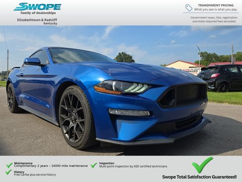 Used 2018 Ford Mustang Coupe w/ Ecoboost Performance Package RWD image 1
