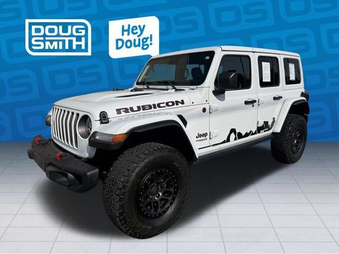 Certified 2022 Jeep Wrangler Unlimited Rubicon w/ Xtreme Recon 35" Tire Package AWD/4WD image 1