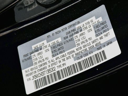 Used 2026 MAZDA CX-90 3.3 Turbo w/ Premium Sport Pkg AWD/4WD image 12