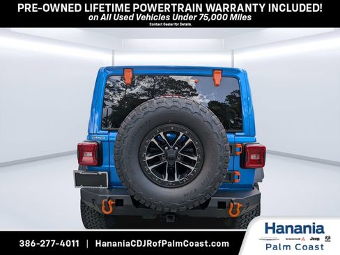Used 2024 Jeep Wrangler Unlimited Rubicon w/ XTREMEE 35" Tire Package AWD/4WD image 4