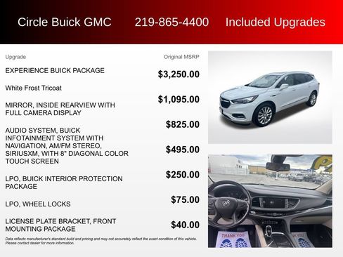 Used 2019 Buick Enclave Premium w/ Experience Buick Package AWD/4WD image 3