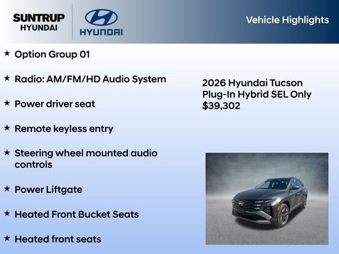 New 2026 Hyundai Tucson SEL AWD/4WD image 7
