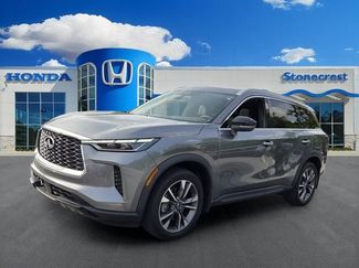Used 2023 INFINITI QX60 Luxe w/ Cargo Package AWD/4WD video 1