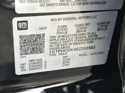 Used 2025 GMC Sierra 1500 Elevation AWD/4WD image 31