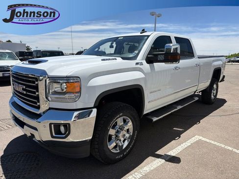 Used 2018 GMC Sierra 3500 SLT w/ Duramax Plus Package AWD/4WD image 1