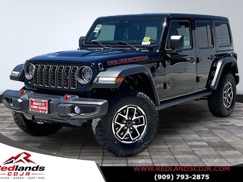 Certified 2025 Jeep Wrangler Unlimited Rubicon w/ Convenience Group AWD/4WD image 1