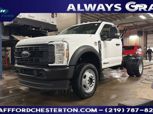 New 2026 Ford F550 4x4 Regular Cab Super Duty w/ Snow Plow Prep Package image 1