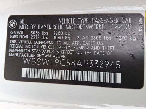 Used 2010 BMW M3 Convertible image 17