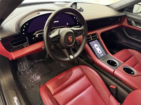 Certified 2021 Porsche Taycan Turbo S w/ Premium Package AWD/4WD image 4