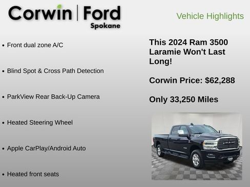 Used 2024 RAM 3500 Laramie image 6