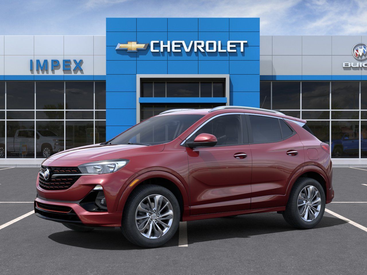 Used 2023 Buick Encore GX Select w/ Sport Touring Package AWD/4WD image 2